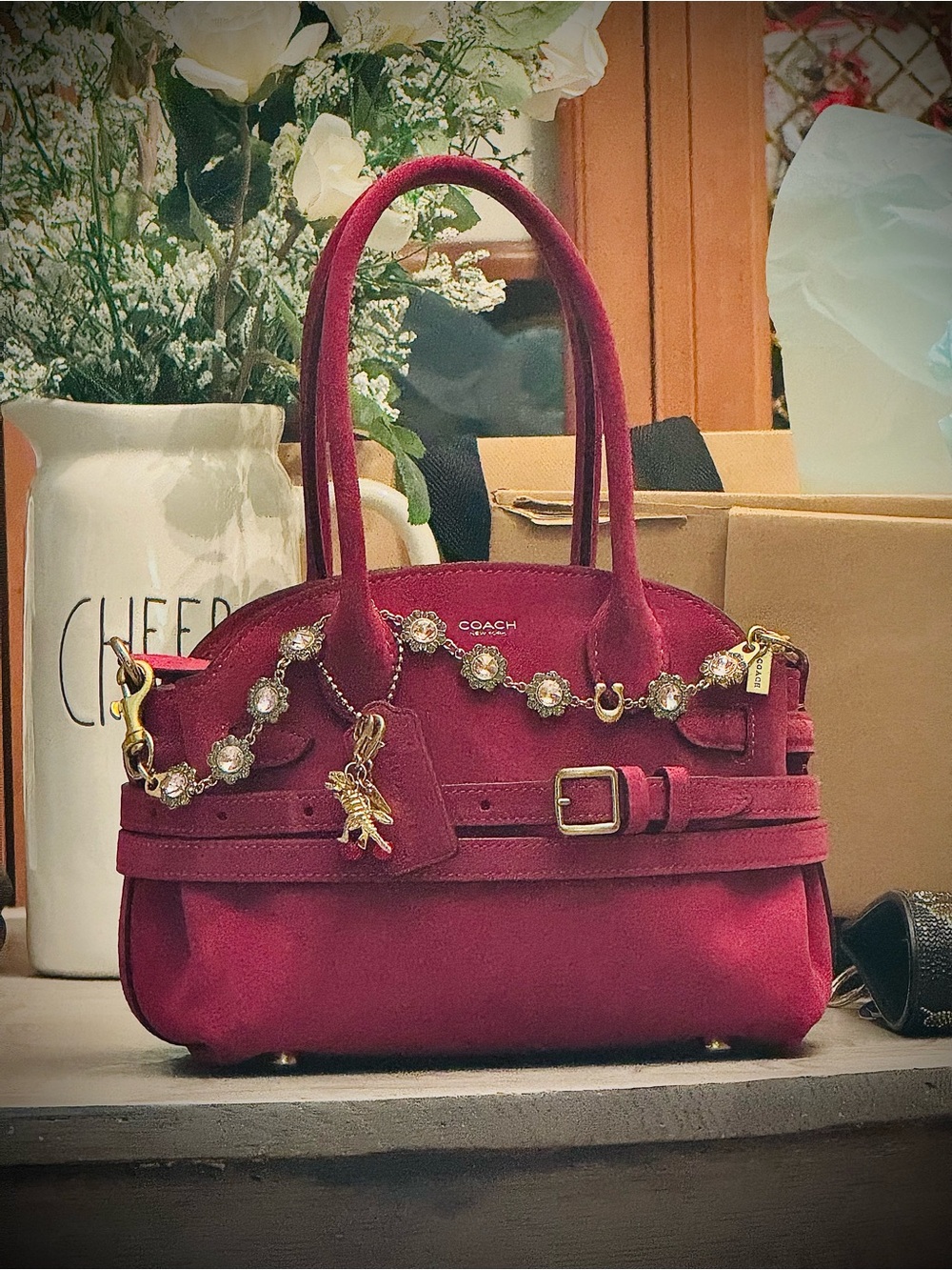 💗 Authentic Coach Empire Carryall Bag 21 💗